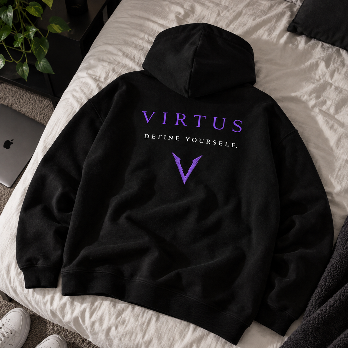 VIRTUS — DEFINE YOURSELF HOODIE Embroidery V